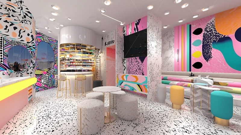 高清大图下载【趣麦麦图】时尚美甲店设计