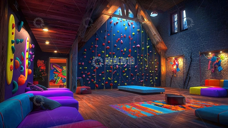 高清大图下载【趣麦麦图】室内游乐园设计