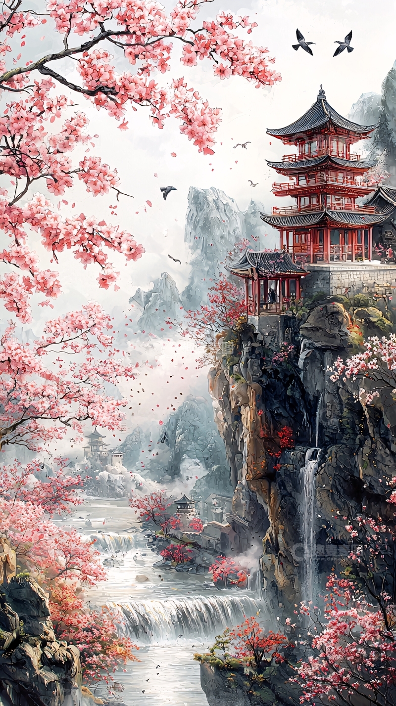 高清大图下载【趣麦麦图】水墨画