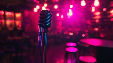 酒吧舞台麦克风