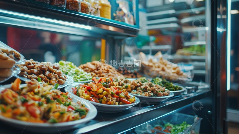 高清大图下载【趣麦麦图】自助餐