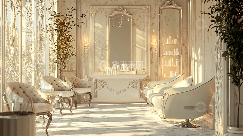 高清大图下载【趣麦麦图】欧式宫廷风格室内设计