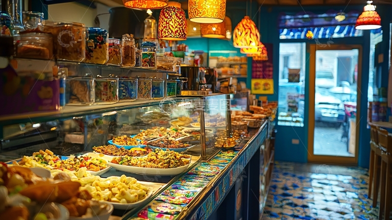 高清大图下载【趣麦麦图】西班牙小吃店