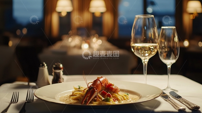 高清大图下载【趣麦麦图】高级餐厅美食