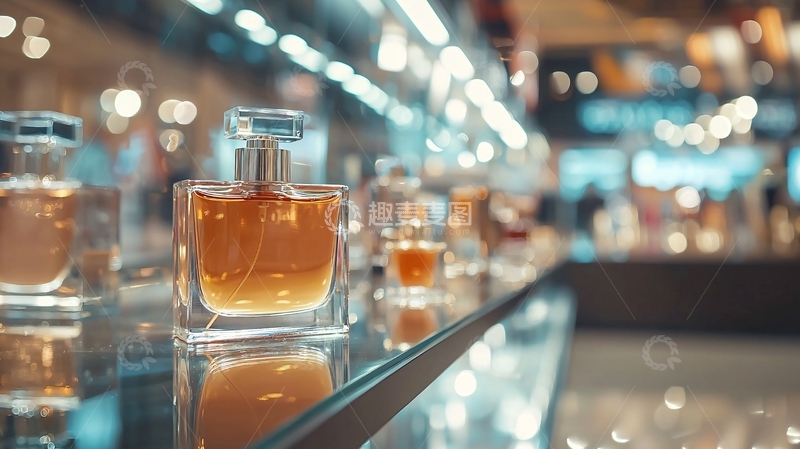 高清大图下载【趣麦麦图】-香水专柜展示