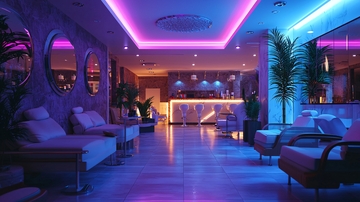 美容院的奢华体验