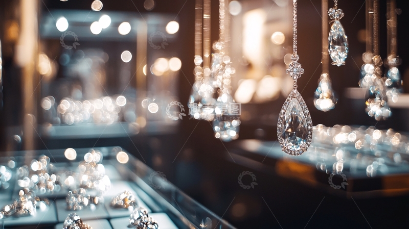 高清大图下载【趣麦麦图】水晶吊坠