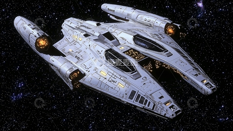 高清大图下载【趣麦麦图】未来科幻战机