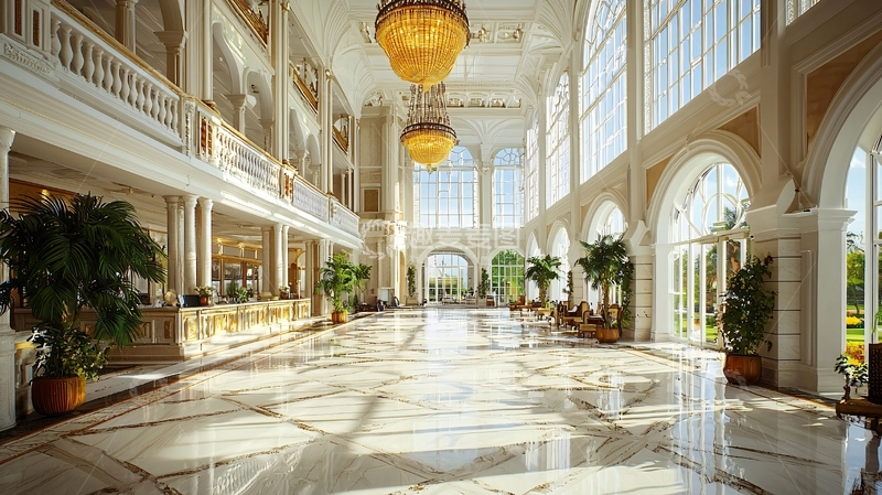 高清大图下载【趣麦麦图】豪华酒店大堂