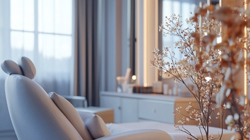 简约高级美妆工作室