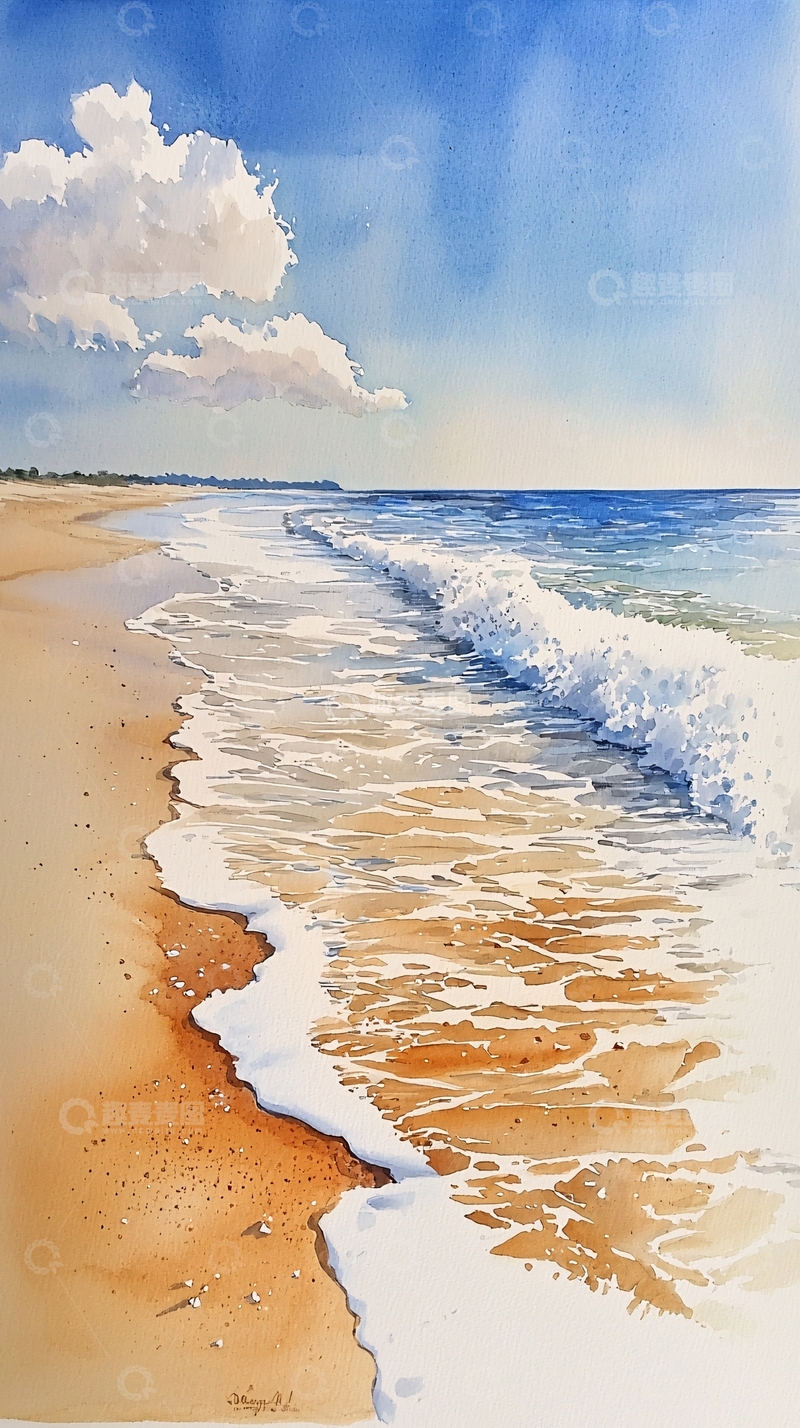 高清大图下载【趣麦麦图】海滩