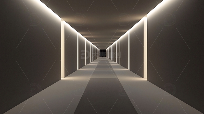 高清大图下载【趣麦麦图】光线走廊