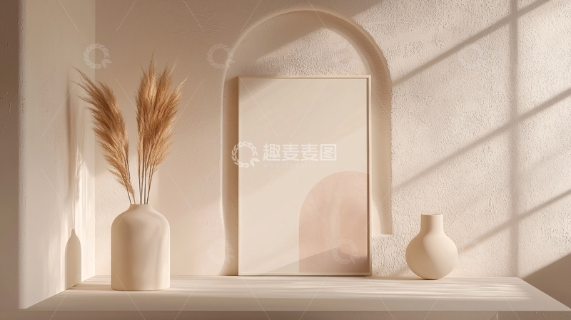 高清大图下载【趣麦麦图】-极简风家居装饰画