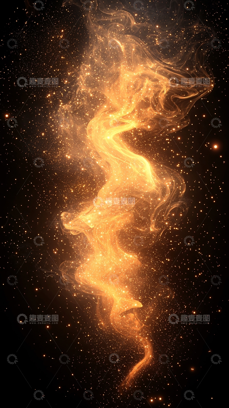 高清大图下载【趣麦麦图】金色光芒在黑暗中闪耀