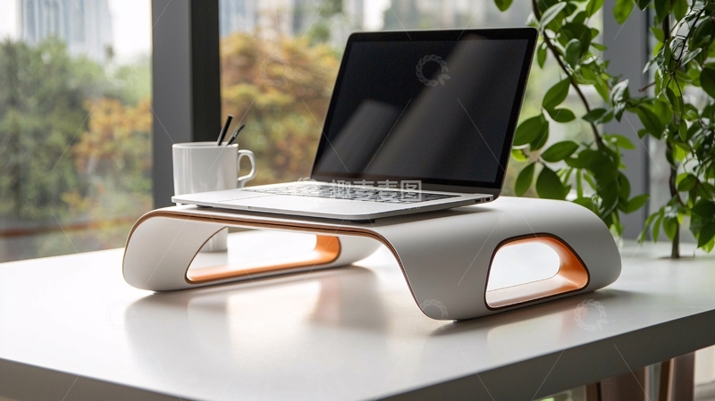 高清大图下载【趣麦麦图】现代简约笔记本电脑支架