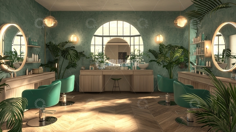 高清大图下载【趣麦麦图】高级美发沙龙