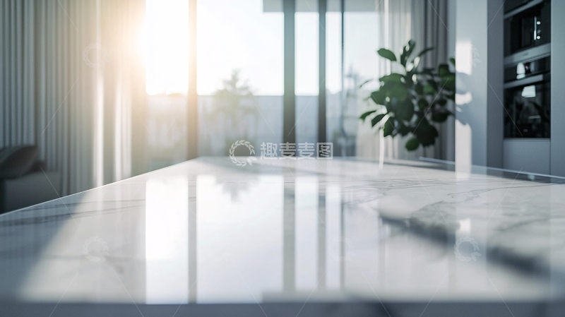 高清大图下载【趣麦麦图】光滑大理石台面