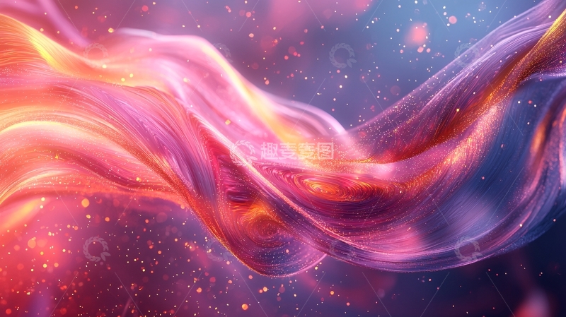 高清大图下载【趣麦麦图】流动色彩