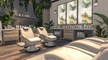 高级美发沙龙装修设计