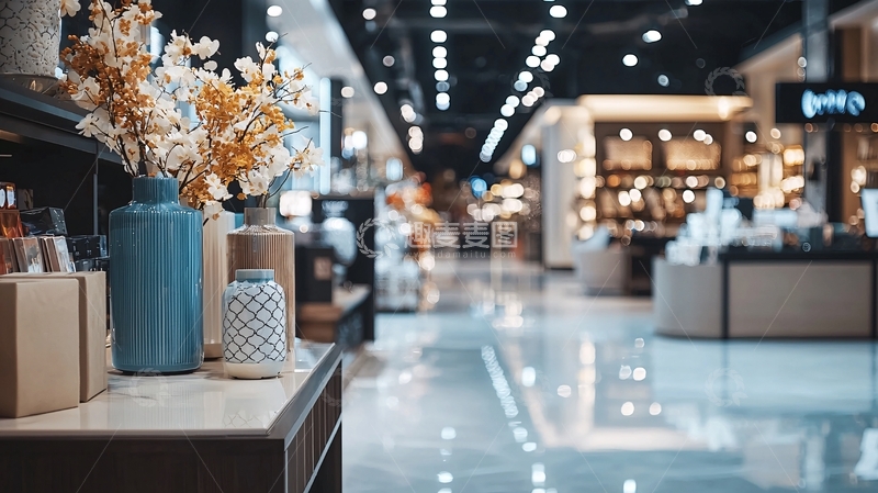 高清大图下载【趣麦麦图】商场室内陈列