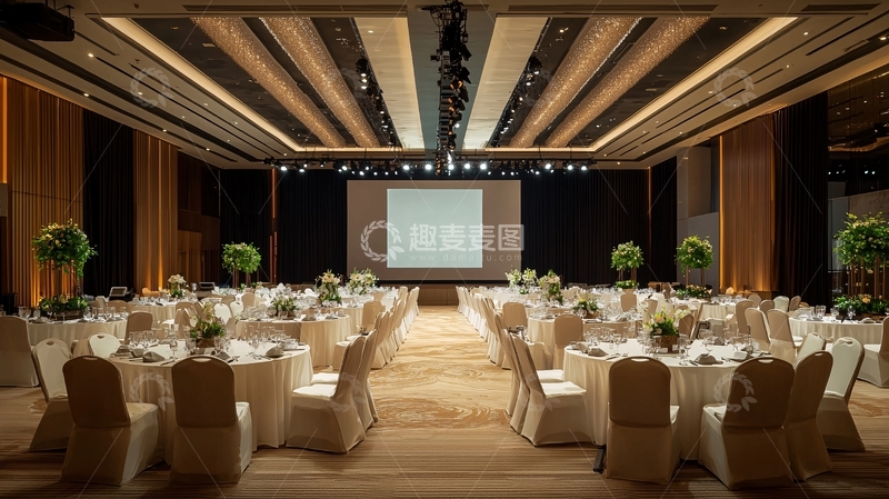 高清大图下载【趣麦麦图】高端宴会厅布置