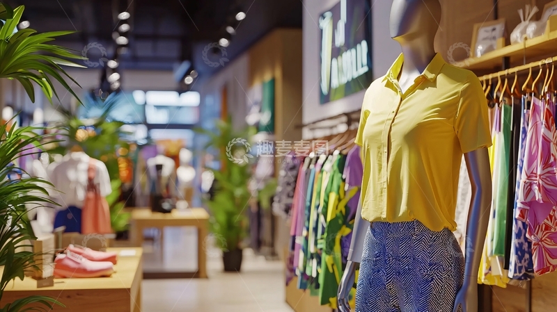 高清大图下载【趣麦麦图】时尚服装店