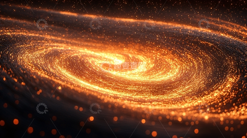 高清大图下载【趣麦麦图】璀璨星河的绚丽漩涡