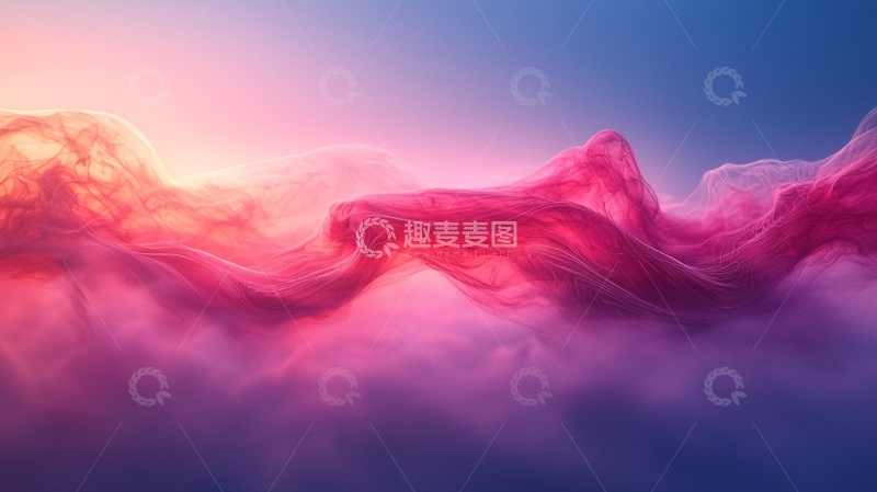 高清大图下载【趣麦麦图】梦幻彩色烟雾