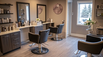 现代化美发沙龙