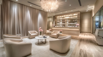 高档水疗中心候客区