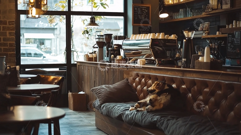 高清大图下载【趣麦麦图】咖啡馆室内