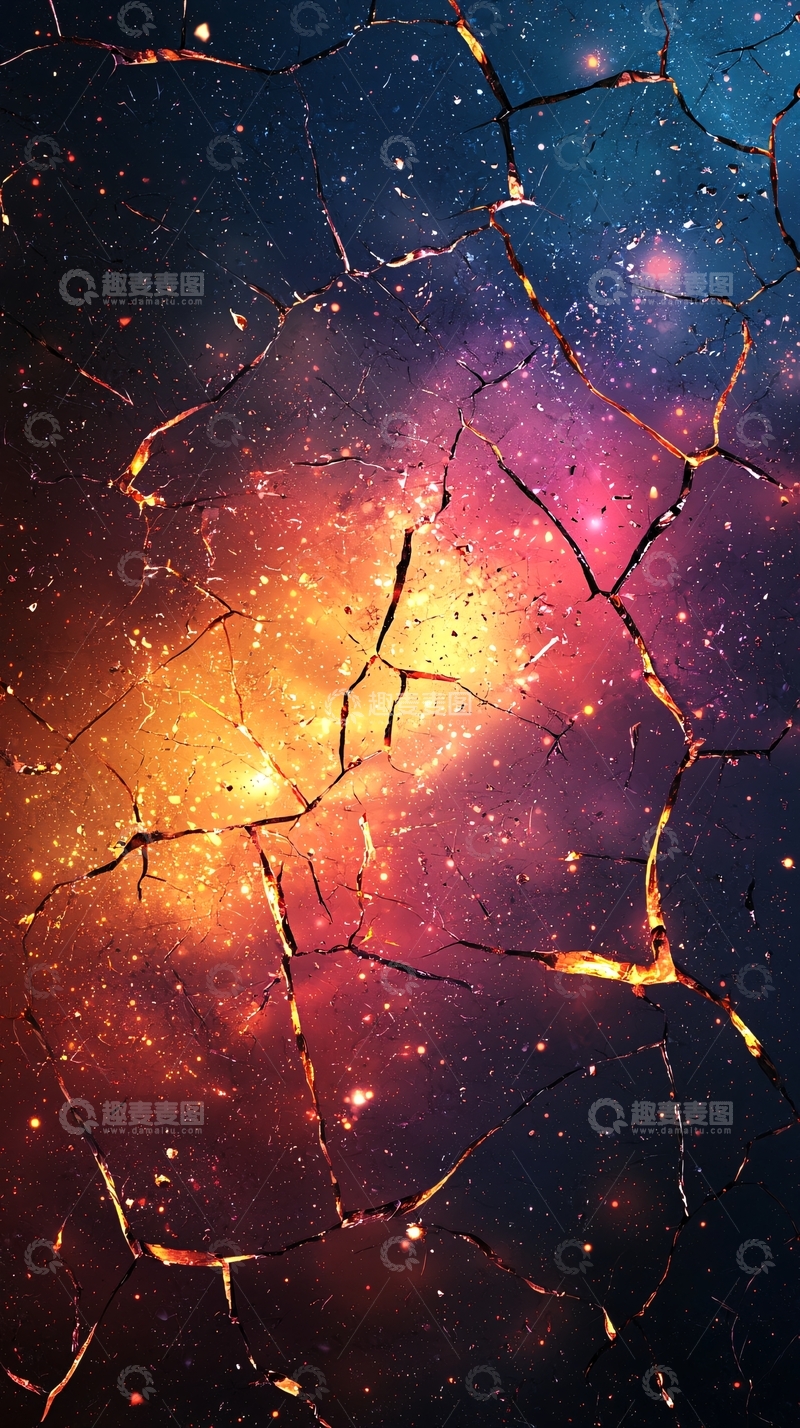 高清大图下载【趣麦麦图】宇宙裂缝里的星云