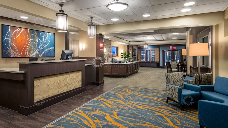 高清大图下载【趣麦麦图】酒店大堂接待处