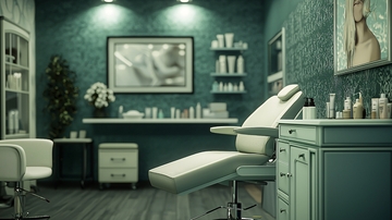 高级美容院内景