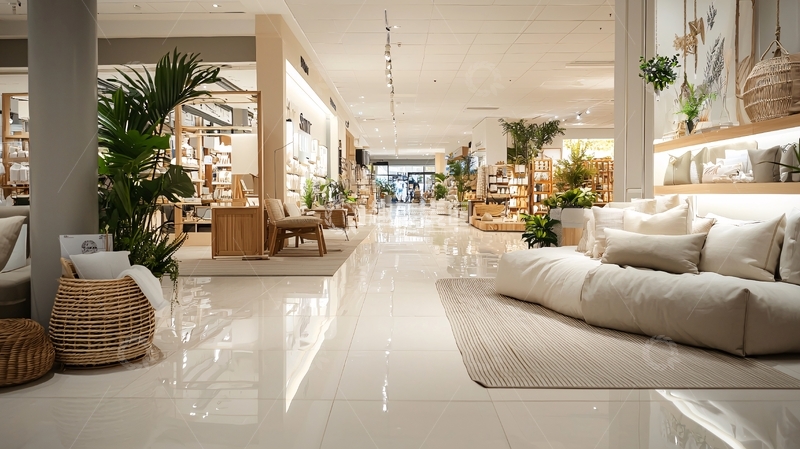 高清大图下载【趣麦麦图】家居店明亮宽敞空间