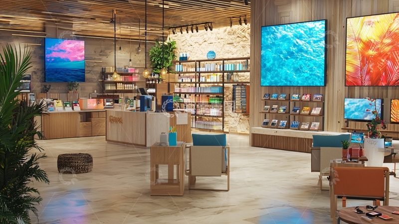 高清大图下载【趣麦麦图】现代简约风格零售店