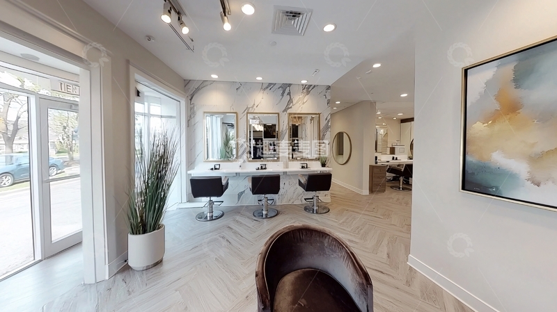 高清大图下载【趣麦麦图】现代化美发沙龙内景