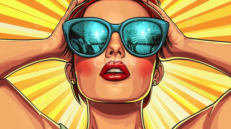 高清大图下载【趣麦麦图】时尚女郎