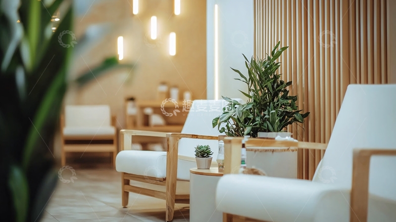 高清大图下载【趣麦麦图】美容院的放松体验区