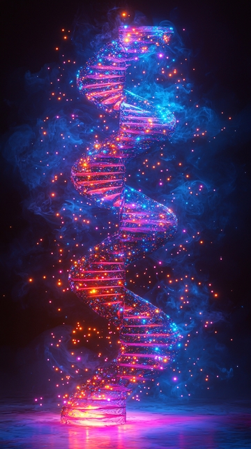 螺旋上升的基因结构