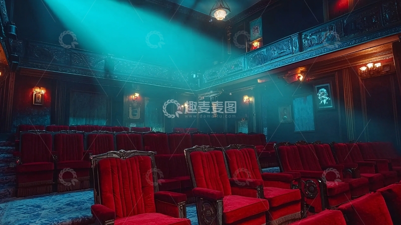 高清大图下载【趣麦麦图】复古剧院