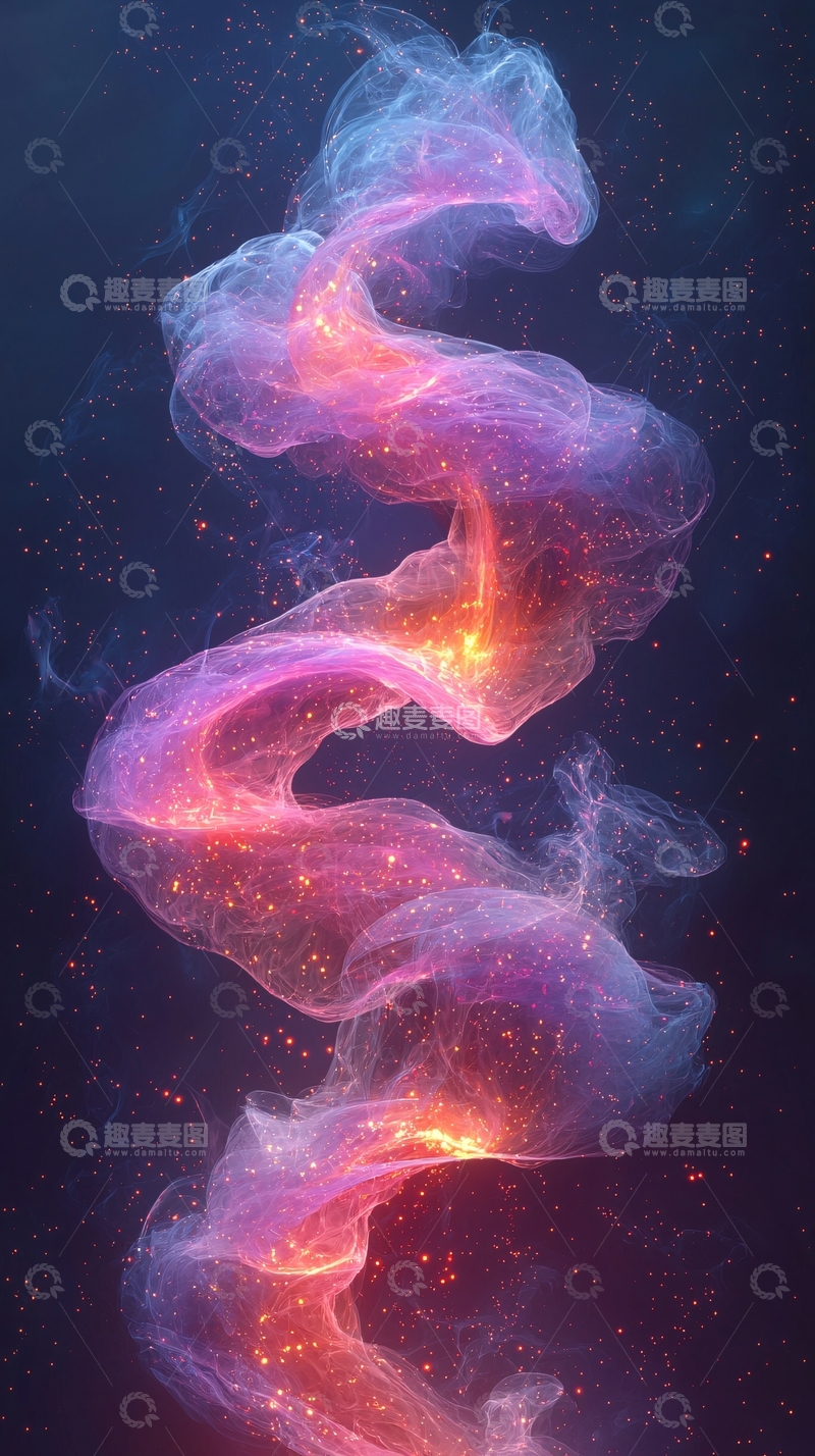 高清大图下载【趣麦麦图】绚丽星云