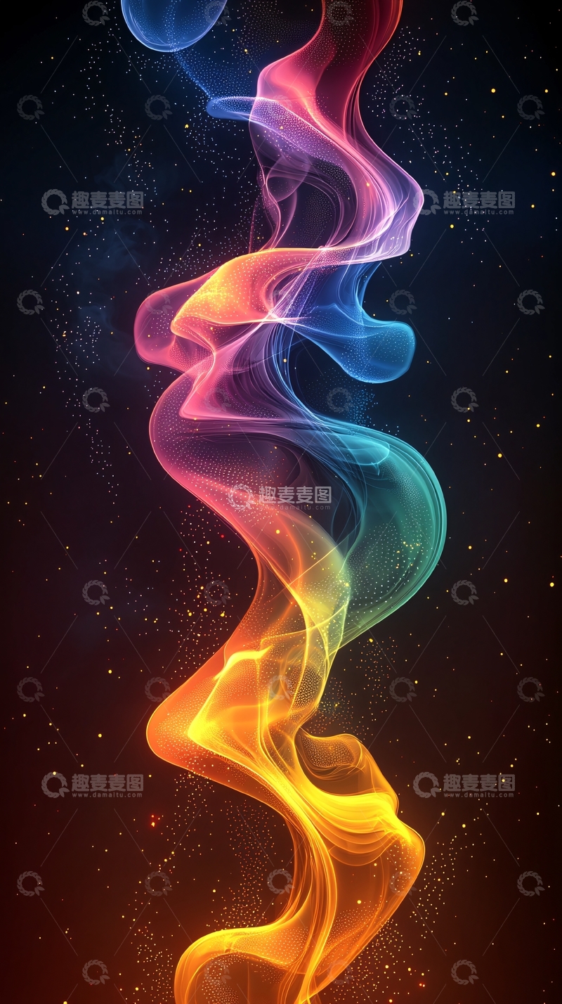 高清大图下载【趣麦麦图】彩色烟雾