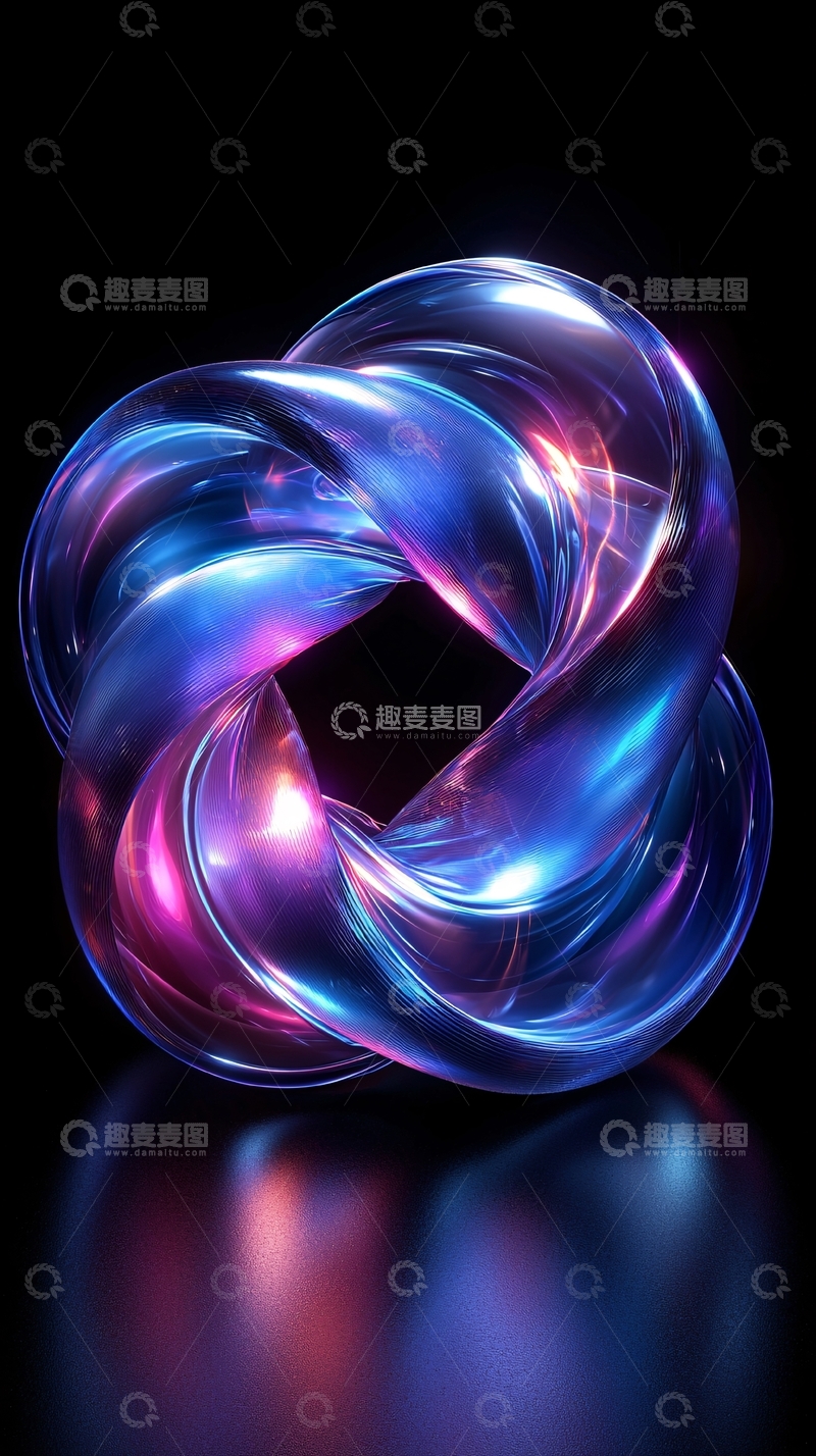 高清大图下载【趣麦麦图】抽象扭曲