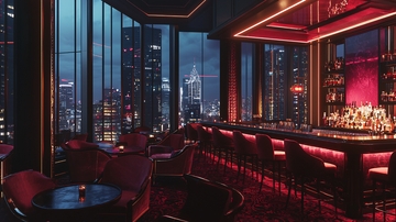 夜景酒吧