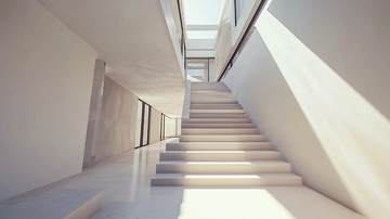 现代简约室内楼梯