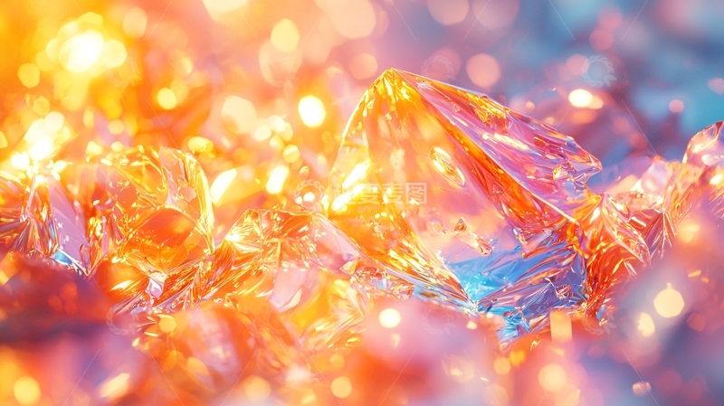 高清大图下载【趣麦麦图】光芒四射的晶体结构