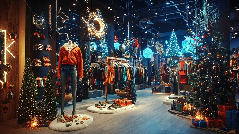 高清大图下载【趣麦麦图】冬季时尚店铺