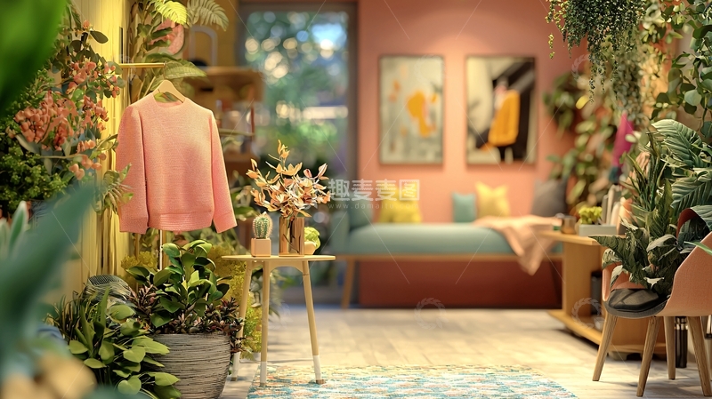 高清大图下载【趣麦麦图】小清新室内家居风格