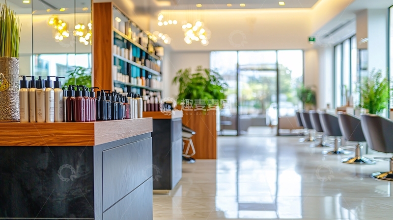 高清大图下载【趣麦麦图】现代化高端美发沙龙